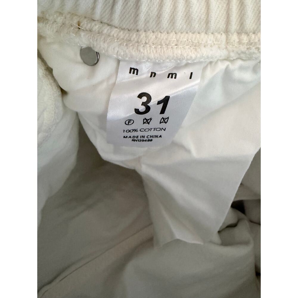 New MNML ULTRA BAGGY BORDER GN8 DENIM JEANS 31 - Picture 8 of 8